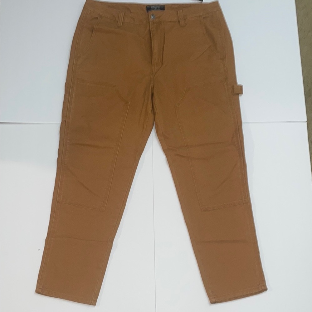Forever 21 Brown Cargo Pants with Utility Design